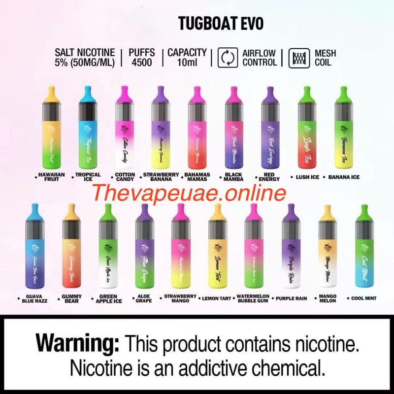 Tugboat EVO Disposable Vape in UAE