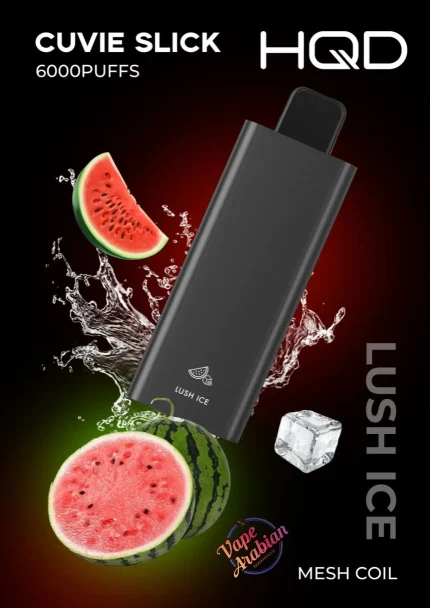 Best HQD Cuvie Slick 6000 Puffs Disposable Pod Vape UAE