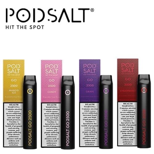 Best Pod Salt Go Disposable Vape 2500 Puffs 20mg
