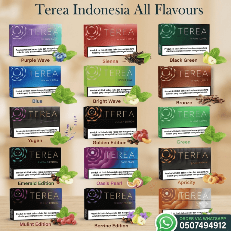 buy terea indonesia flavors online dubai uae carton box collection