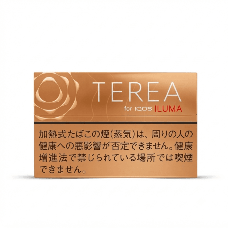 Authentic Japanese box showing Terea Black Menthol heatsticks for IQOS ILUMA in Dubai UAE
