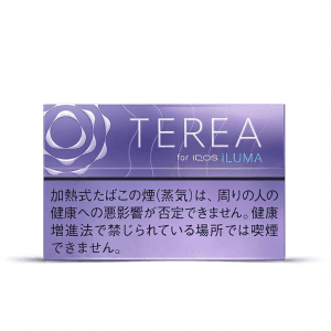 Original IQOS TEREA Purple Menthol heated tobacco sticks pack compatible with IQOS ILUMA available in Dubai UAE
