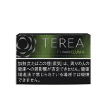 Authentic Terea Black Yellow Menthol Japan carton box for IQOS ILUMA