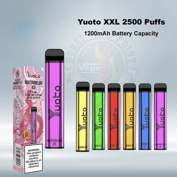 Yuoto XXL 2500 Puffs Disposable Vape