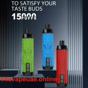 Al Fakher Crown Bar 15000 Puffs UAE disposable vape device in Dubai
