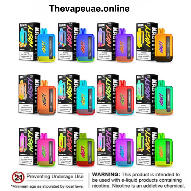 Nasty Bar Disposable Vape 2% Nicotine 8500 Puffs