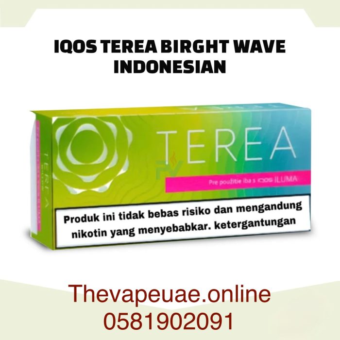 IQOS TEREA Bright Wave from Indonesia