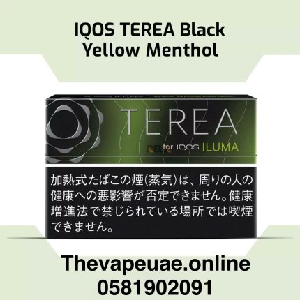 IQOS Terea Black Yellow Menthol UAE