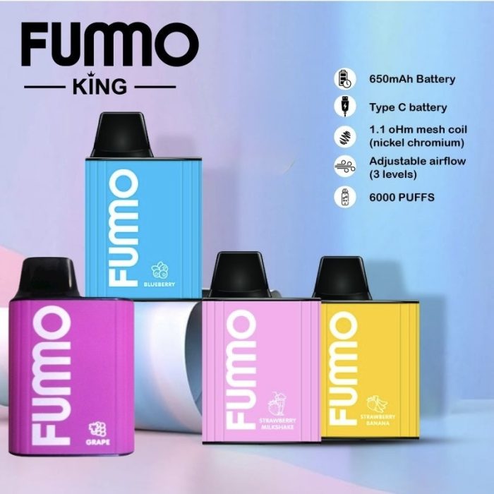 Fumo King 6000 Puffs Disposable Vape
