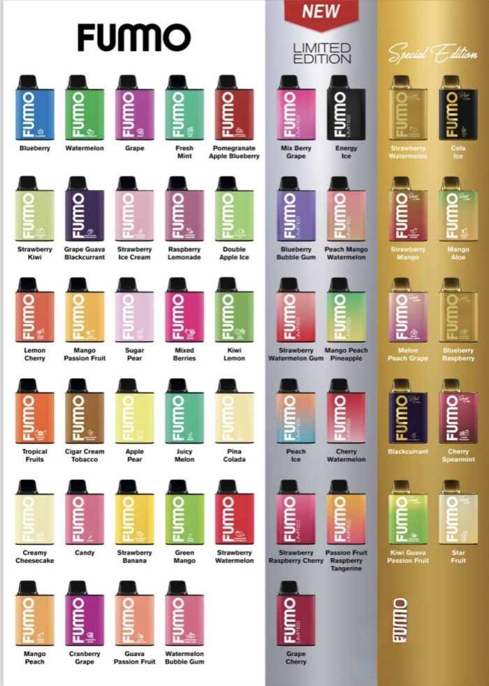 Fumo King 6000 Puffs Disposable Vape