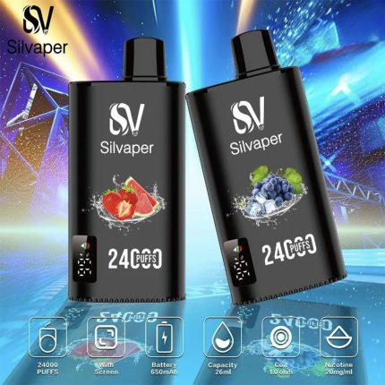 Best SILVAPER 24000 Puffs Disposable Vape in UAE