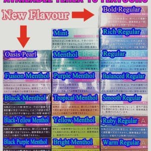 Authentic IQOS TEREA Japan All Flavors collection 200 sticks carton for IQOS ILUMA in Dubai UAE