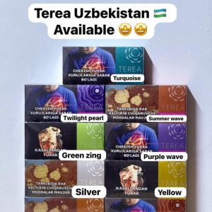 TEREA Uzbekistan UAE flavor selection box for IQOS devices