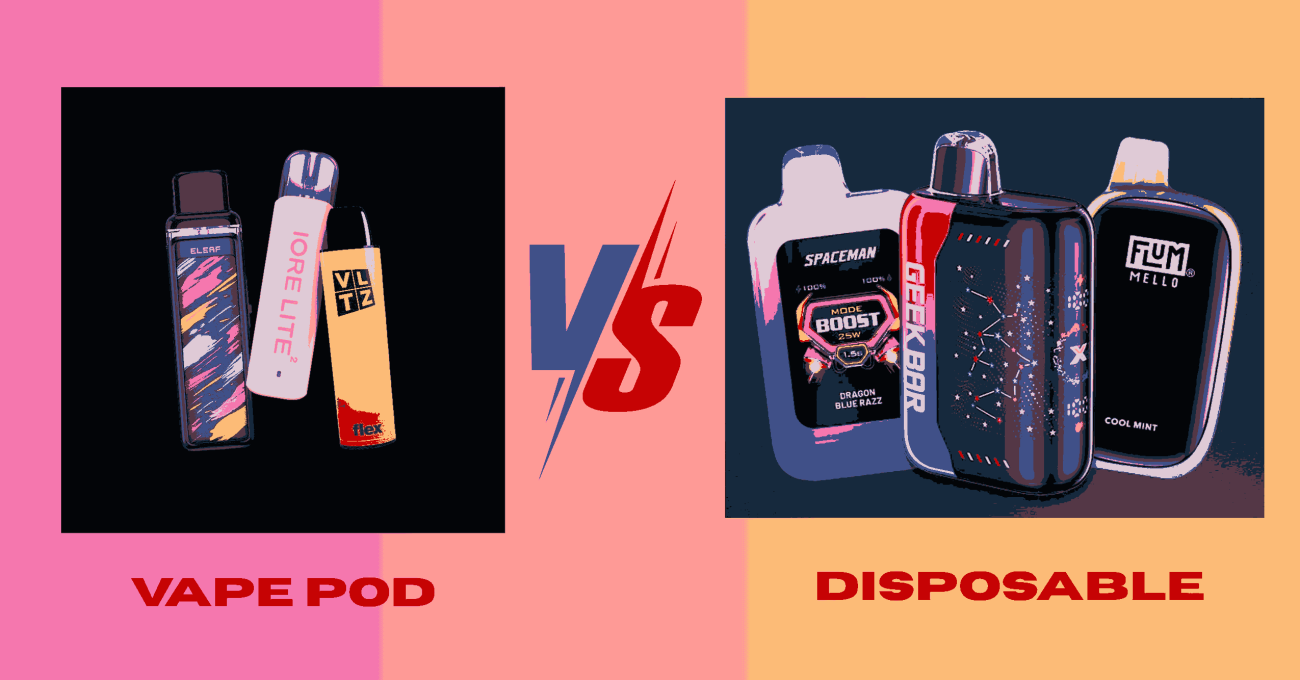 Vape Pod vs Disposable: The Ultimate Comparison for New Vapers