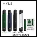 MYLE V5 Device Kit UAE rechargeable pod system with magnetic connector