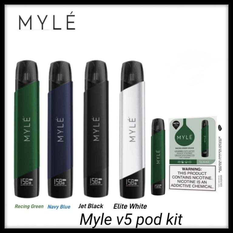 MYLE V5 Device Kit UAE rechargeable pod system with magnetic connector