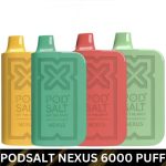 PodSalt Nexus Disposable Vape 6000 Puffs UAE – Shop Now