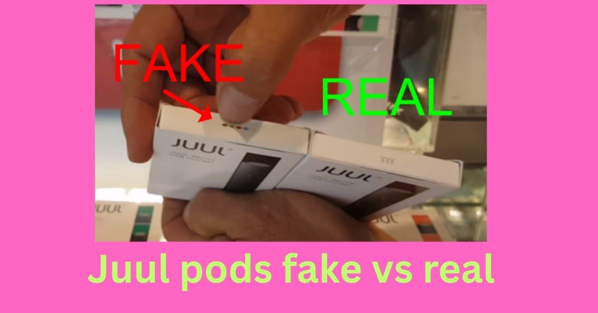 juul pods fake vs real