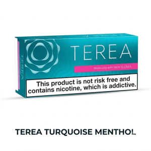tTEREA Turquoise Swiss UAE menthol tobacco sticks pack for IQOS ILUMA