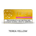 TEREA Yellow Swiss UAE tobacco sticks pack for IQOS ILUMA