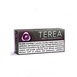 TEREA Oasis Pearl Italy carton for IQOS ILUMA devices in Dubai UAE