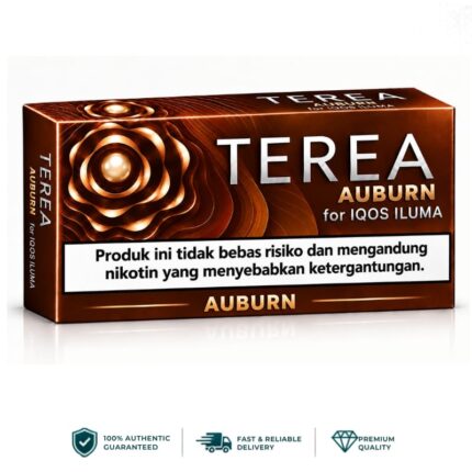 Authentic TEREA Auburn Edition Indonesia tobacco sticks pack in UAE