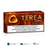 Authentic TEREA Amber Kyrgyzstan tobacco sticks pack in UAE